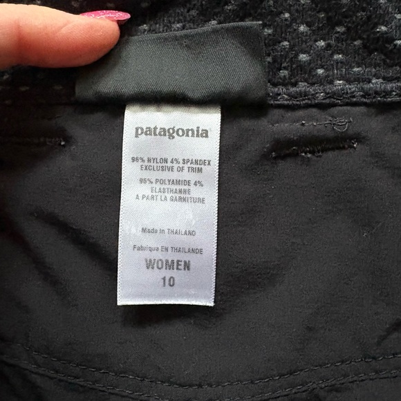 Patagonia Women's Hiking Pants Black Size 10 - Picture 7 of 16